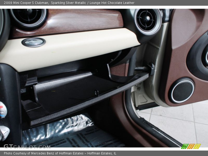 Sparkling Silver Metallic / Lounge Hot Chocolate Leather 2009 Mini Cooper S Clubman