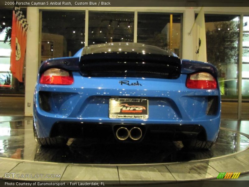 Custom Blue / Black 2006 Porsche Cayman S Anibal Rush