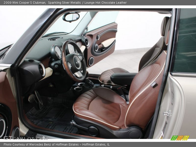 Sparkling Silver Metallic / Lounge Hot Chocolate Leather 2009 Mini Cooper S Clubman
