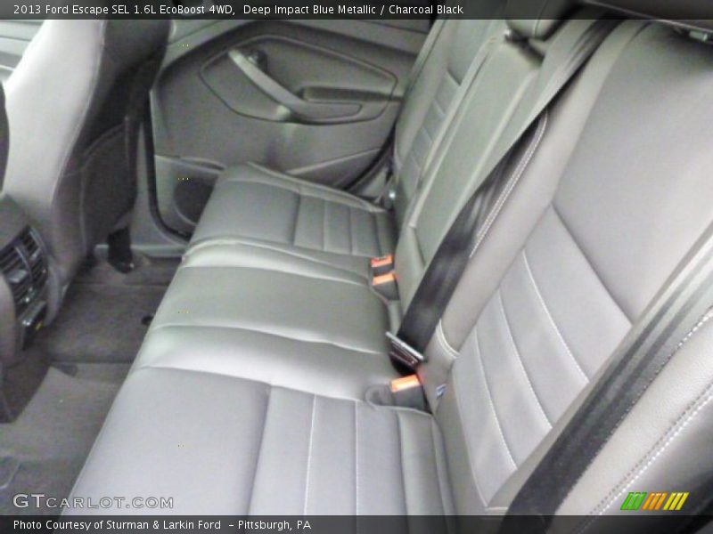 Rear Seat of 2013 Escape SEL 1.6L EcoBoost 4WD