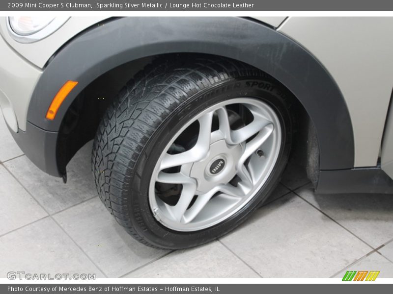 Sparkling Silver Metallic / Lounge Hot Chocolate Leather 2009 Mini Cooper S Clubman