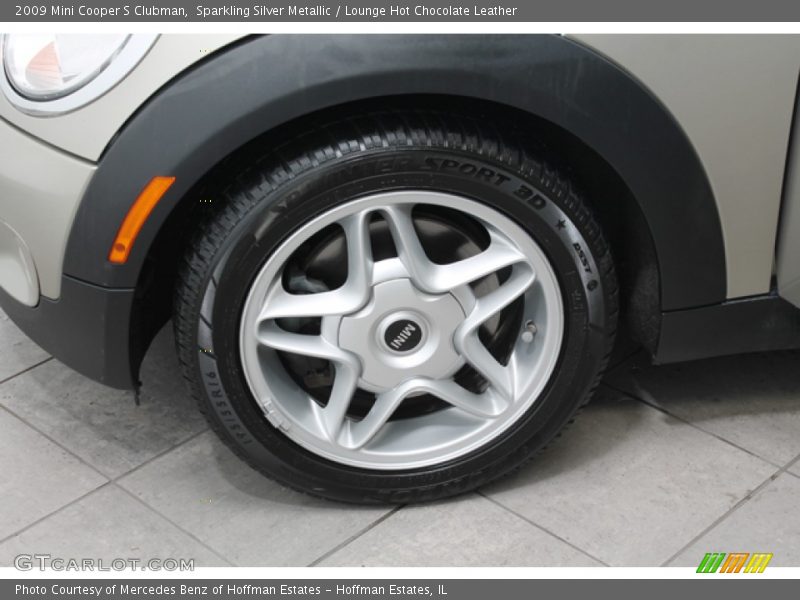 Sparkling Silver Metallic / Lounge Hot Chocolate Leather 2009 Mini Cooper S Clubman