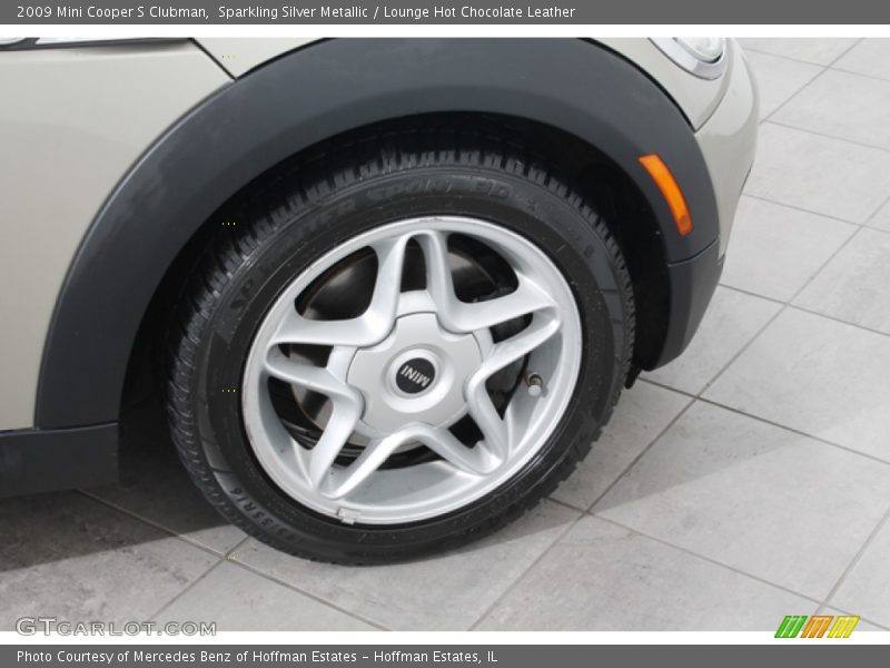 Sparkling Silver Metallic / Lounge Hot Chocolate Leather 2009 Mini Cooper S Clubman