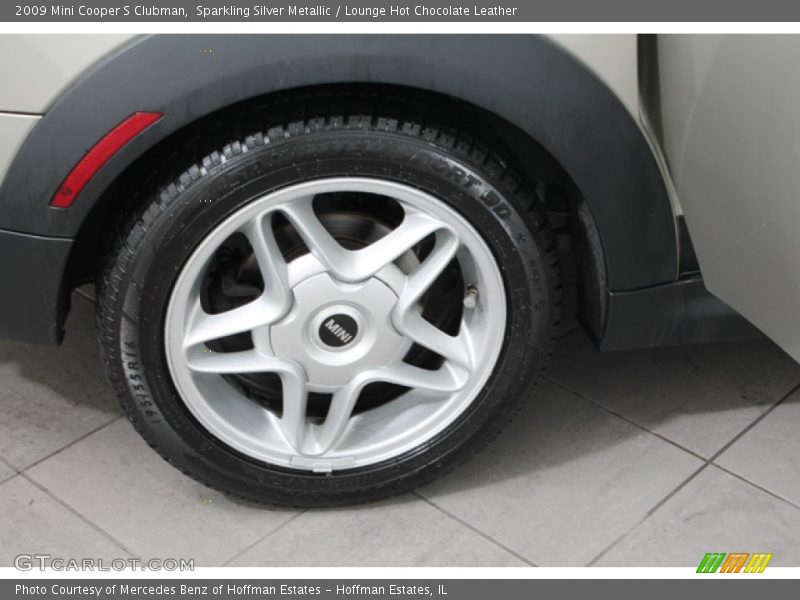 Sparkling Silver Metallic / Lounge Hot Chocolate Leather 2009 Mini Cooper S Clubman