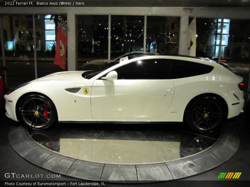 Bianco Avus (White) / Nero 2012 Ferrari FF