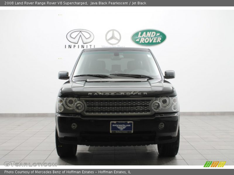 Java Black Pearlescent / Jet Black 2008 Land Rover Range Rover V8 Supercharged