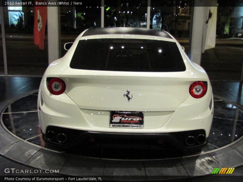 Bianco Avus (White) / Nero 2012 Ferrari FF