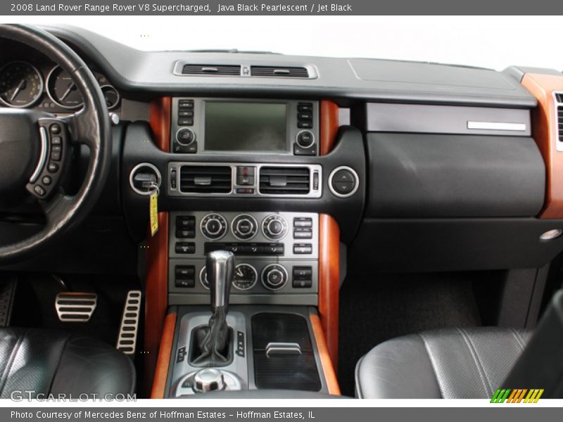 Java Black Pearlescent / Jet Black 2008 Land Rover Range Rover V8 Supercharged
