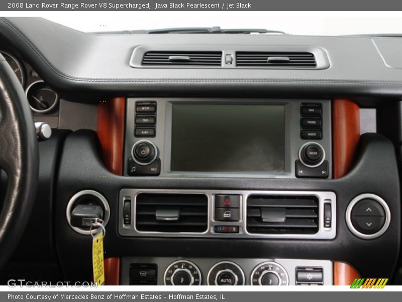 Java Black Pearlescent / Jet Black 2008 Land Rover Range Rover V8 Supercharged