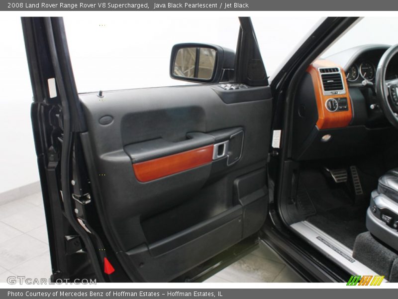 Java Black Pearlescent / Jet Black 2008 Land Rover Range Rover V8 Supercharged