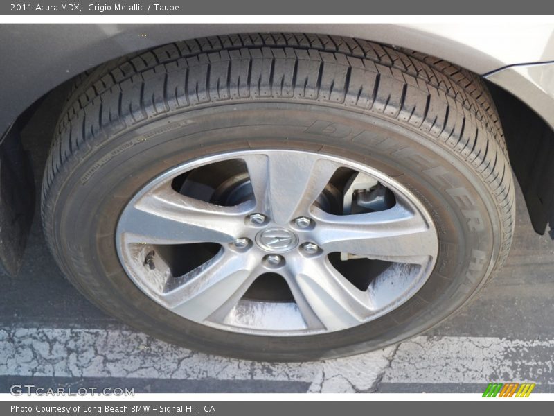 Grigio Metallic / Taupe 2011 Acura MDX