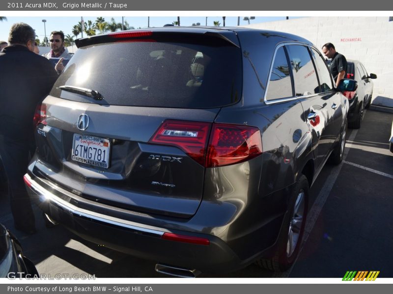Grigio Metallic / Taupe 2011 Acura MDX