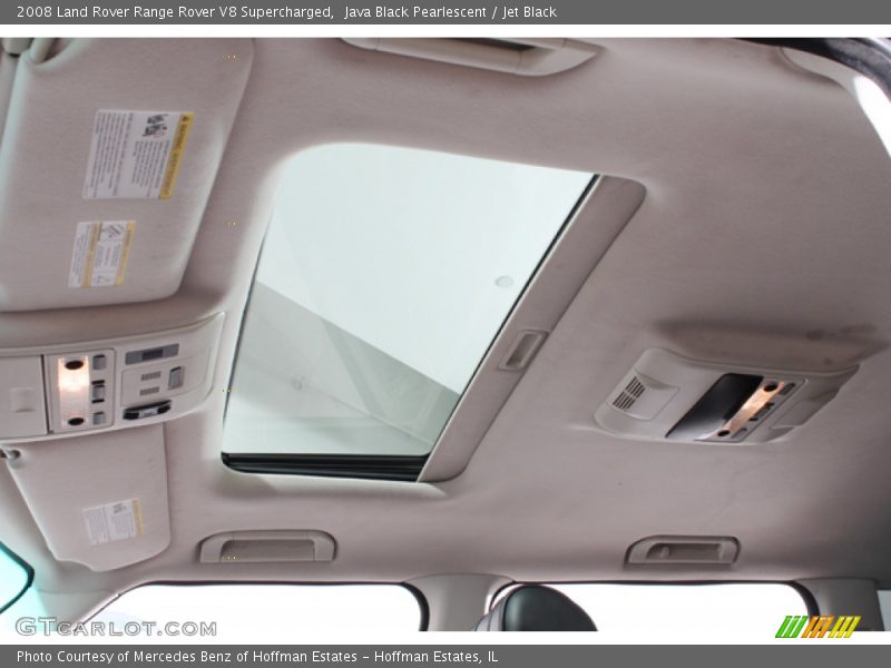 Java Black Pearlescent / Jet Black 2008 Land Rover Range Rover V8 Supercharged