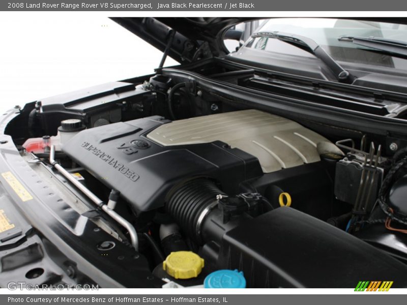 Java Black Pearlescent / Jet Black 2008 Land Rover Range Rover V8 Supercharged