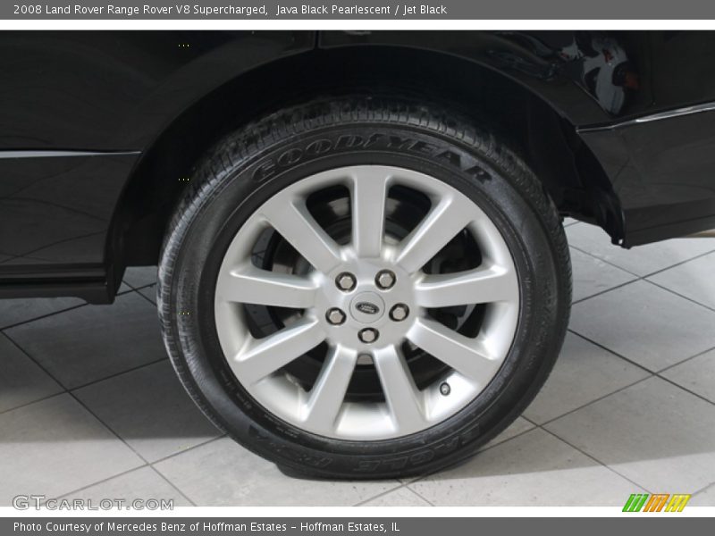 Java Black Pearlescent / Jet Black 2008 Land Rover Range Rover V8 Supercharged