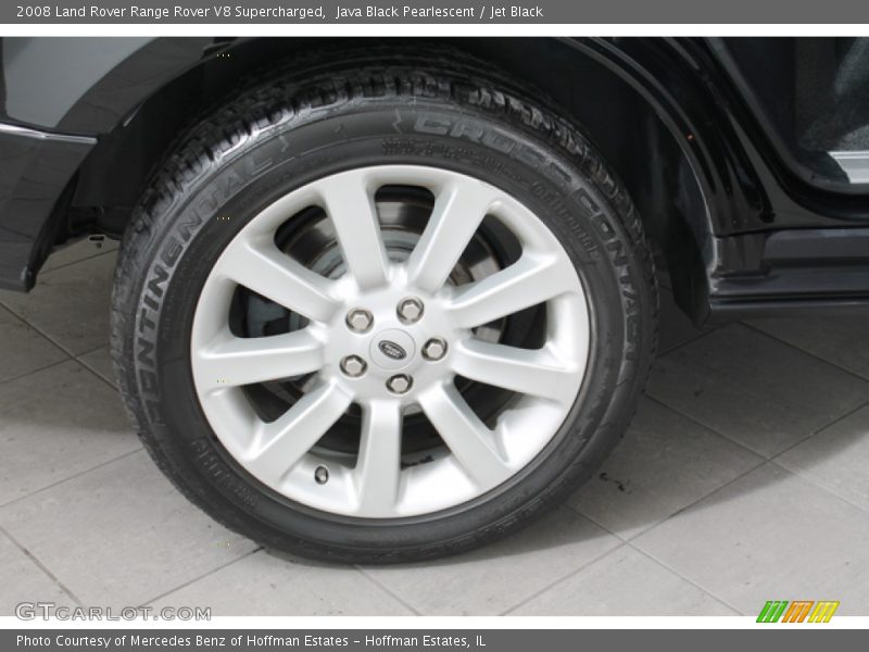 Java Black Pearlescent / Jet Black 2008 Land Rover Range Rover V8 Supercharged