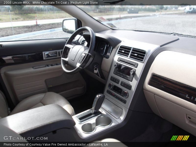 White Chocolate Tri Coat / Medium Light Stone 2008 Lincoln MKX