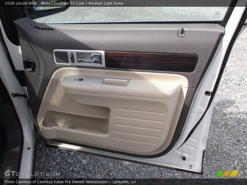 White Chocolate Tri Coat / Medium Light Stone 2008 Lincoln MKX