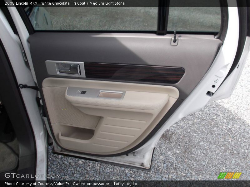 White Chocolate Tri Coat / Medium Light Stone 2008 Lincoln MKX