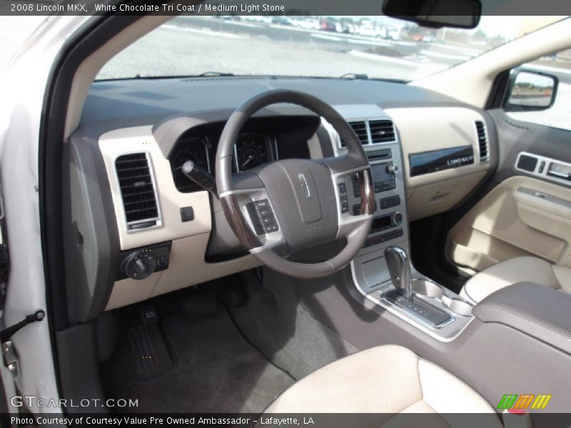 White Chocolate Tri Coat / Medium Light Stone 2008 Lincoln MKX