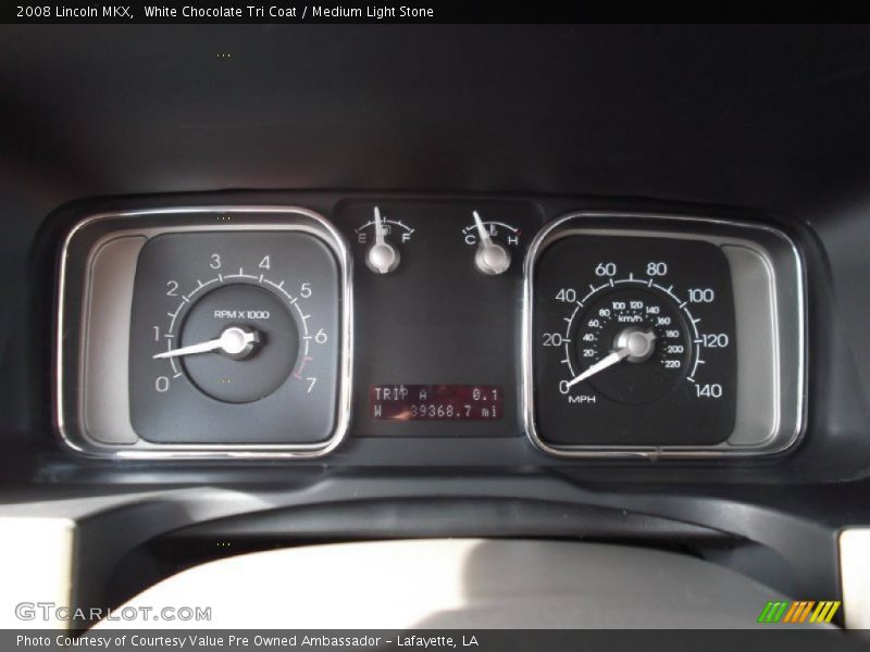 White Chocolate Tri Coat / Medium Light Stone 2008 Lincoln MKX