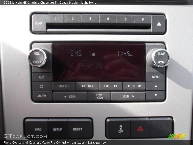 White Chocolate Tri Coat / Medium Light Stone 2008 Lincoln MKX