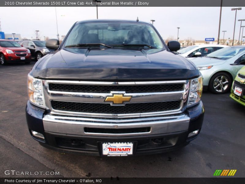 Imperial Blue Metallic / Ebony 2010 Chevrolet Silverado 1500 LT Crew Cab 4x4