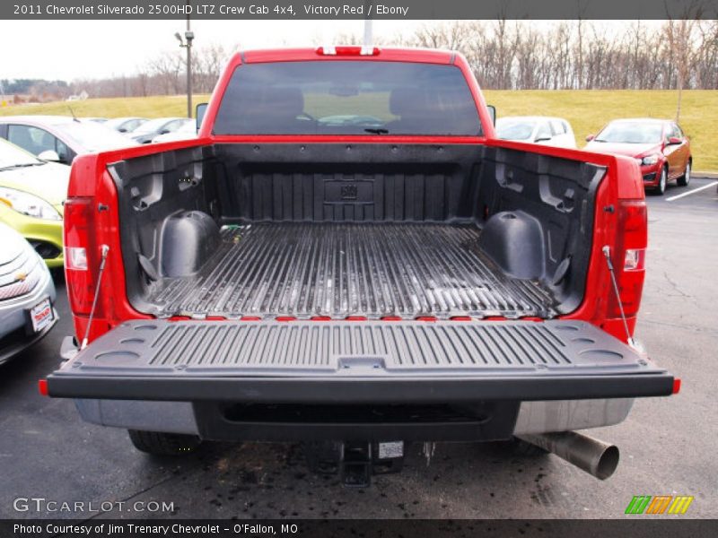 Victory Red / Ebony 2011 Chevrolet Silverado 2500HD LTZ Crew Cab 4x4