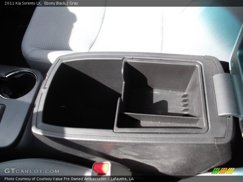 Ebony Black / Gray 2011 Kia Sorento LX