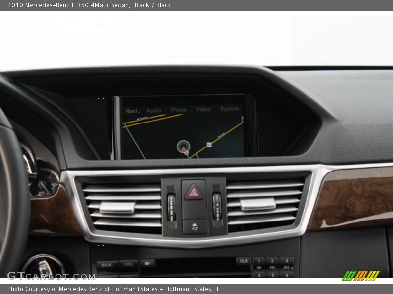 Black / Black 2010 Mercedes-Benz E 350 4Matic Sedan