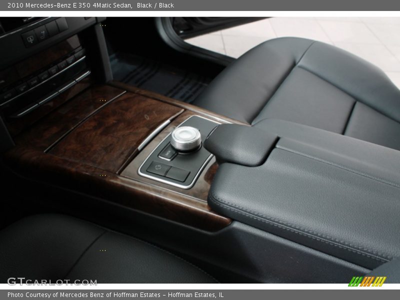Black / Black 2010 Mercedes-Benz E 350 4Matic Sedan