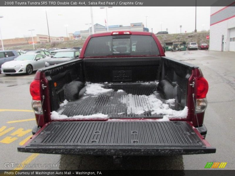 Salsa Red Pearl / Graphite Gray 2008 Toyota Tundra SR5 TRD Double Cab 4x4
