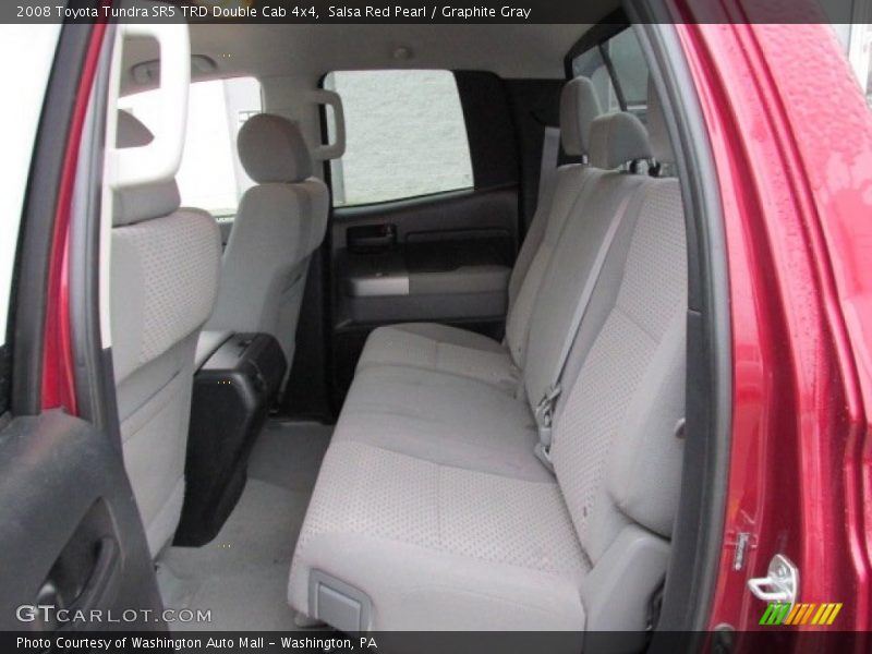 Rear Seat of 2008 Tundra SR5 TRD Double Cab 4x4