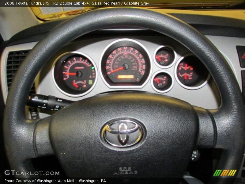 Salsa Red Pearl / Graphite Gray 2008 Toyota Tundra SR5 TRD Double Cab 4x4