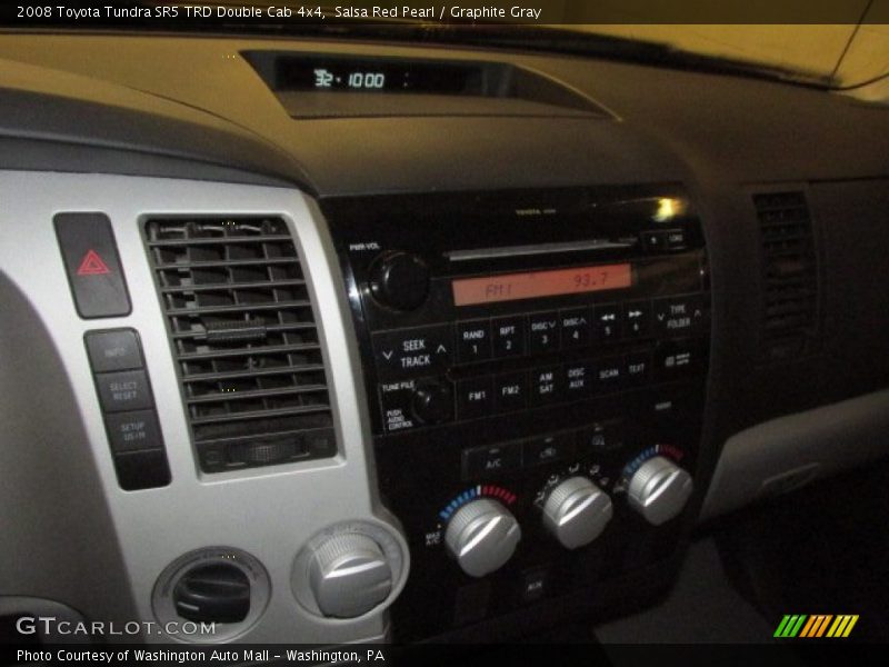 Salsa Red Pearl / Graphite Gray 2008 Toyota Tundra SR5 TRD Double Cab 4x4