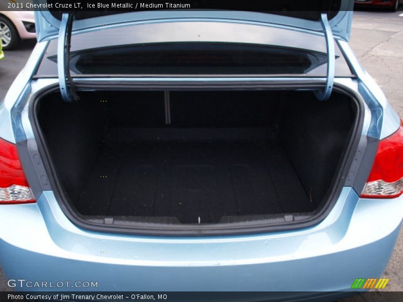 Ice Blue Metallic / Medium Titanium 2011 Chevrolet Cruze LT