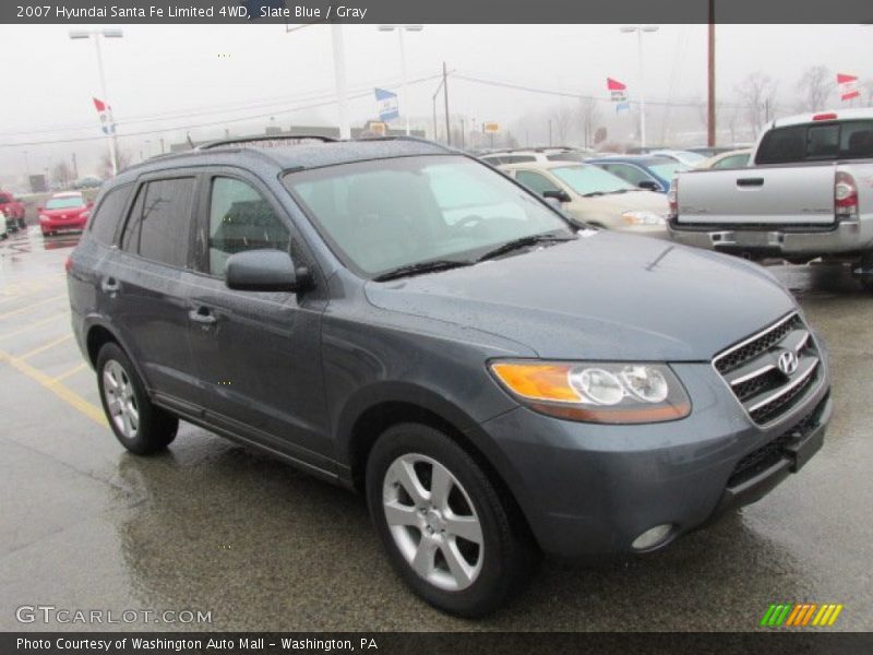 Slate Blue / Gray 2007 Hyundai Santa Fe Limited 4WD
