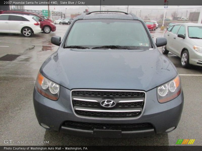 Slate Blue / Gray 2007 Hyundai Santa Fe Limited 4WD