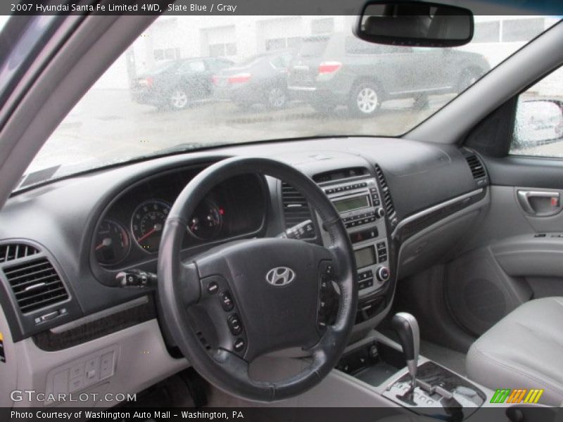 Slate Blue / Gray 2007 Hyundai Santa Fe Limited 4WD