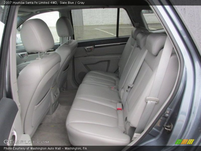 Slate Blue / Gray 2007 Hyundai Santa Fe Limited 4WD