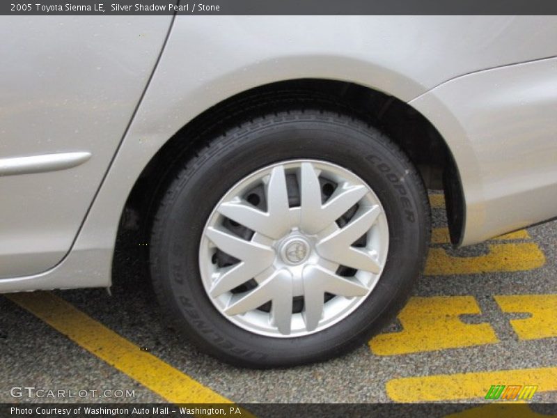 Silver Shadow Pearl / Stone 2005 Toyota Sienna LE