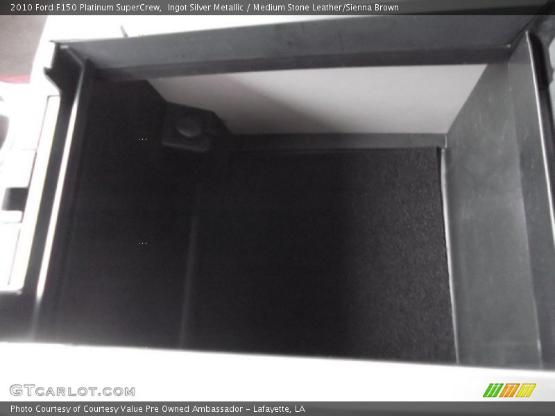 Ingot Silver Metallic / Medium Stone Leather/Sienna Brown 2010 Ford F150 Platinum SuperCrew