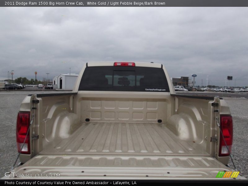 White Gold / Light Pebble Beige/Bark Brown 2011 Dodge Ram 1500 Big Horn Crew Cab