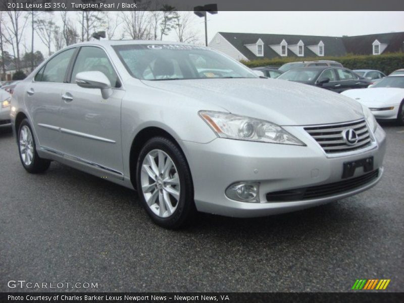 Tungsten Pearl / Black 2011 Lexus ES 350