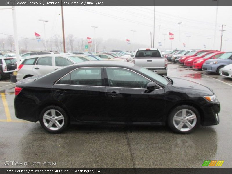 Attitude Black Metallic / Black/Ash 2012 Toyota Camry SE