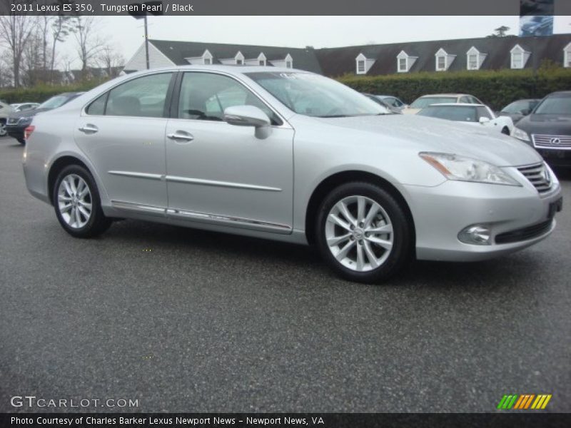 Tungsten Pearl / Black 2011 Lexus ES 350