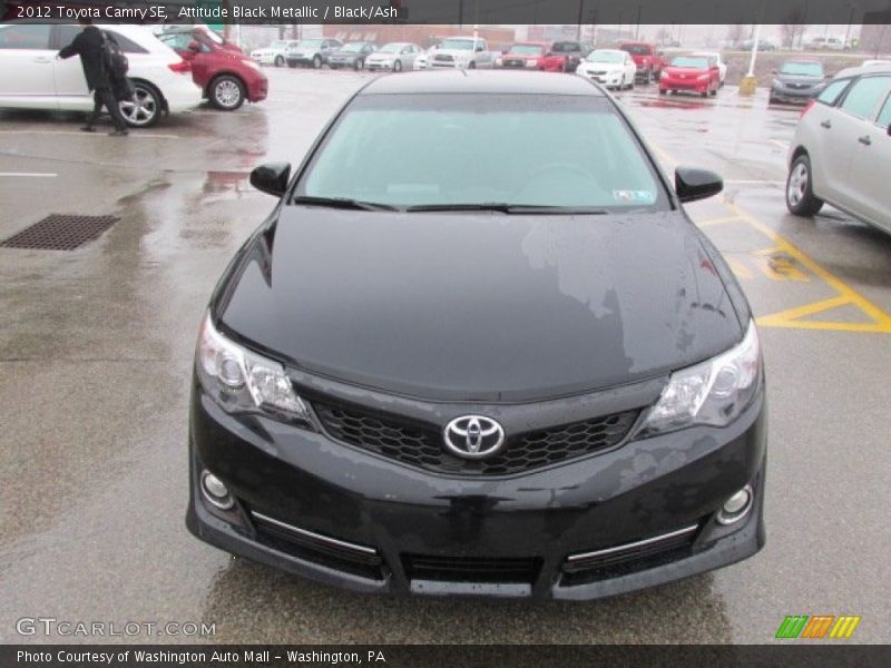 Attitude Black Metallic / Black/Ash 2012 Toyota Camry SE