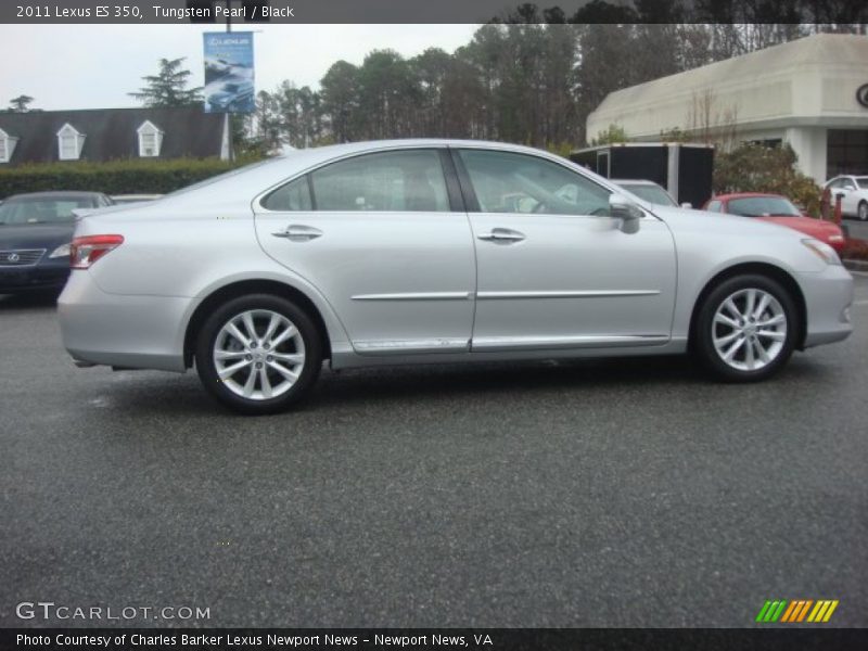 Tungsten Pearl / Black 2011 Lexus ES 350