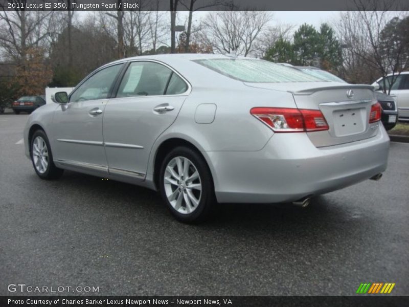 Tungsten Pearl / Black 2011 Lexus ES 350