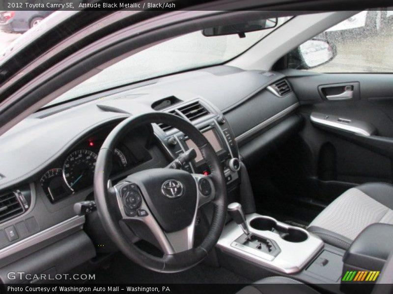 Attitude Black Metallic / Black/Ash 2012 Toyota Camry SE